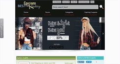 Desktop Screenshot of bestcoupongallery.com